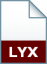 קובץ מסמך LYX Document