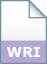 קובץ מסמך Windows Write Document