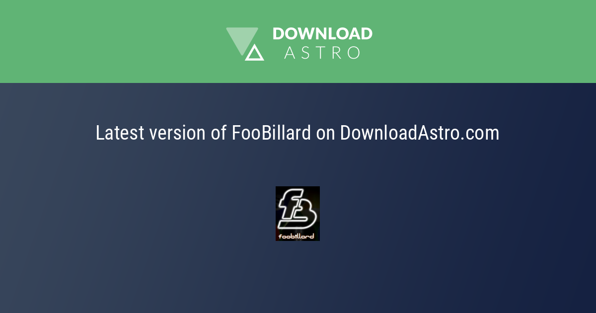 FooBillard - Download